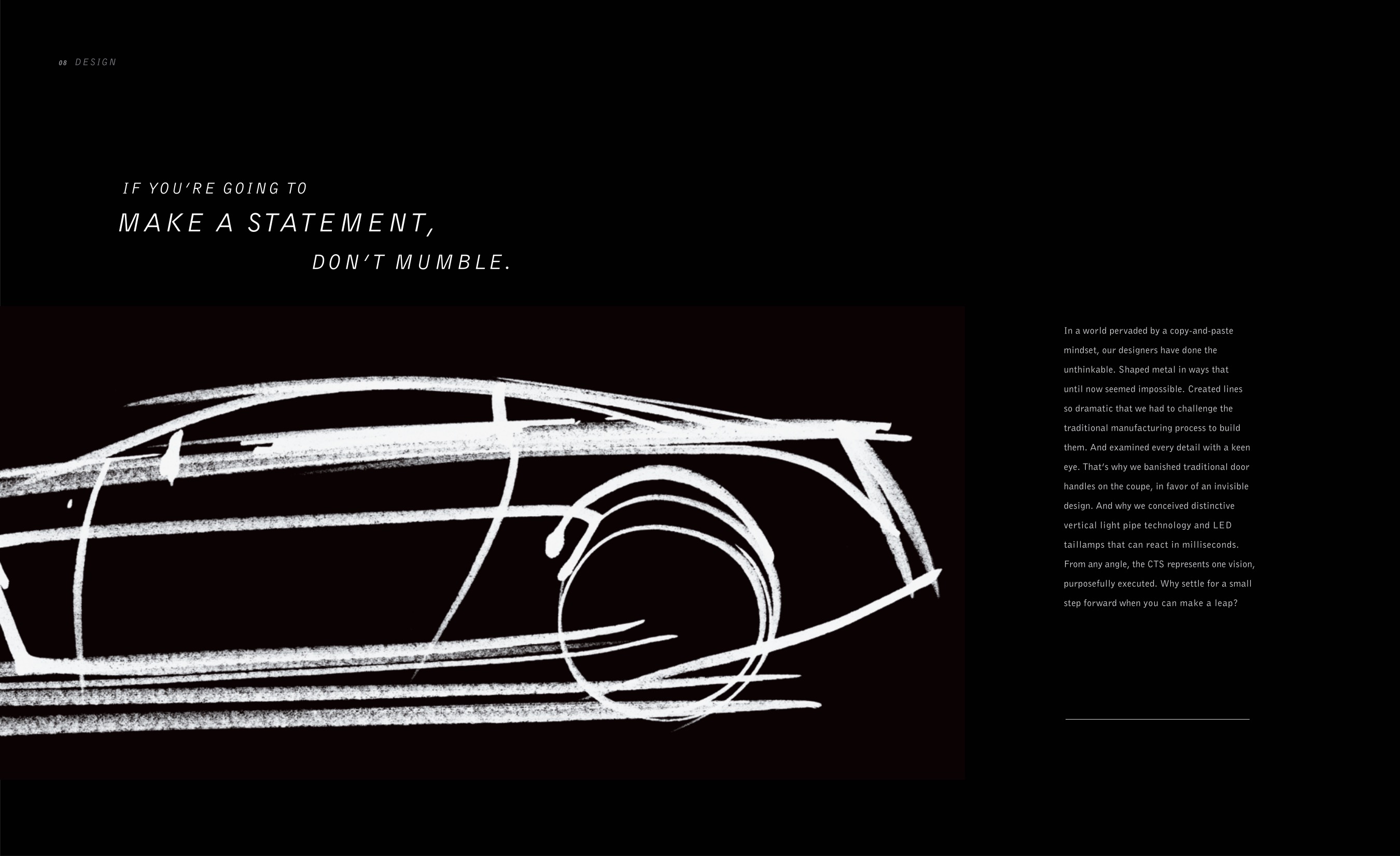 2012 Cadillac CTS Brochure Page 21